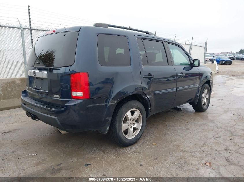 2011 Honda Pilot Ex-L VIN: 5FNYF4H6XBB034579 Lot: 37894378