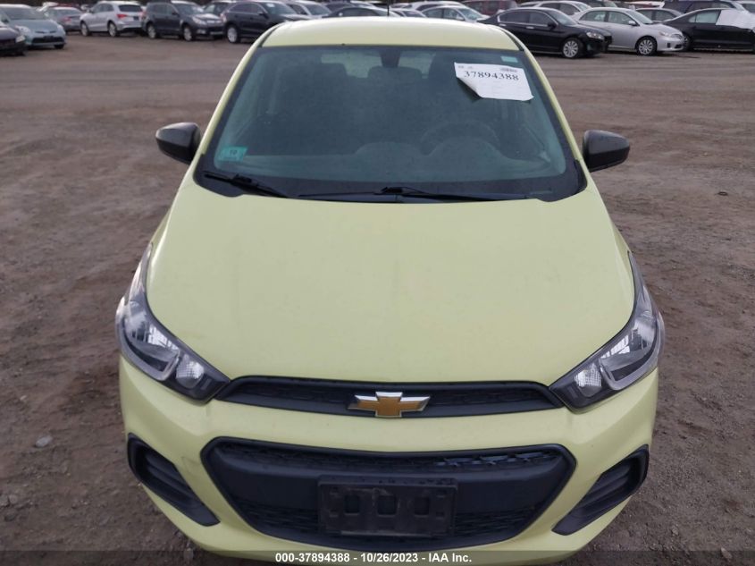 2018 Chevrolet Spark Ls VIN: KL8CB6SA0JC449140 Lot: 37894388