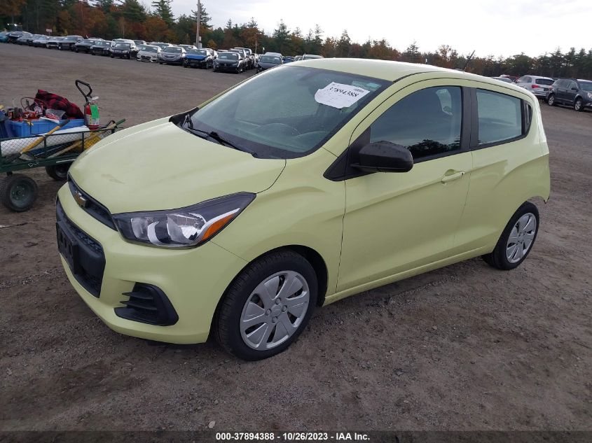 2018 Chevrolet Spark Ls VIN: KL8CB6SA0JC449140 Lot: 37894388