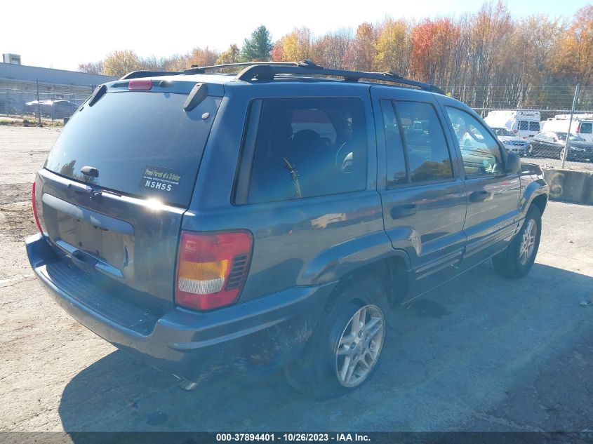 2004 Jeep Grand Cherokee Laredo VIN: 1J4GW48S64C164510 Lot: 37894401