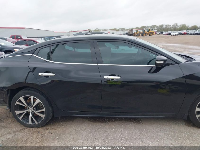 2018 Nissan Maxima 3.5 Sv VIN: 1N4AA6APXJC401531 Lot: 37894403