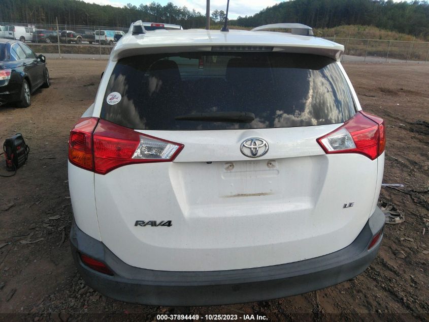 2014 Toyota Rav4 Le VIN: 2T3ZFREVXEW092249 Lot: 37894449