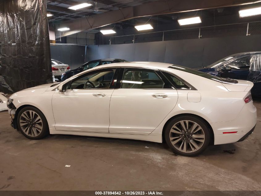 2019 Lincoln Mkz Reserve Ii VIN: 3LN6L5F92KR624899 Lot: 37894542