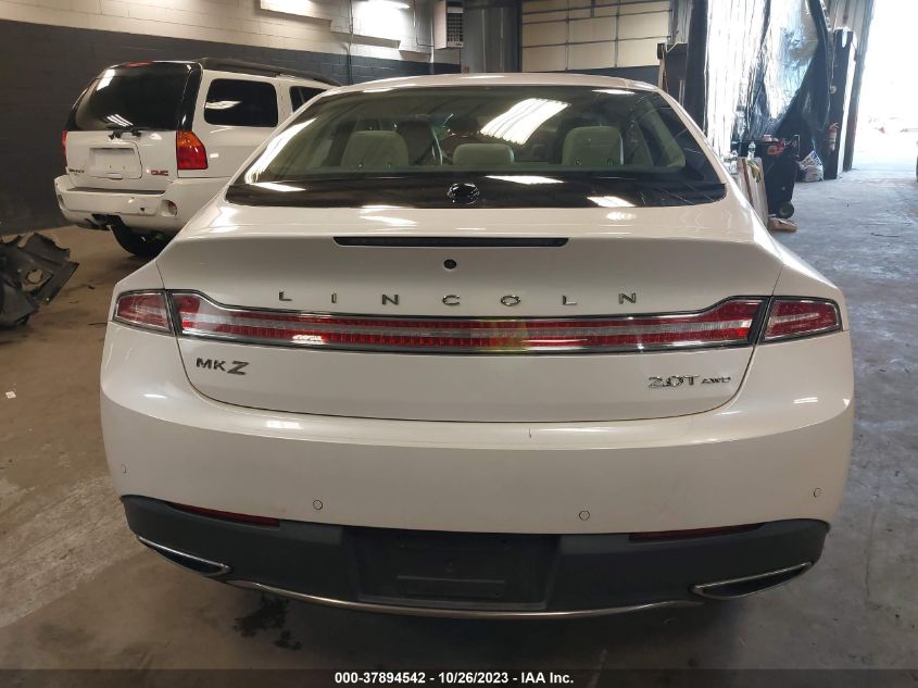 2019 Lincoln Mkz Reserve Ii VIN: 3LN6L5F92KR624899 Lot: 37894542