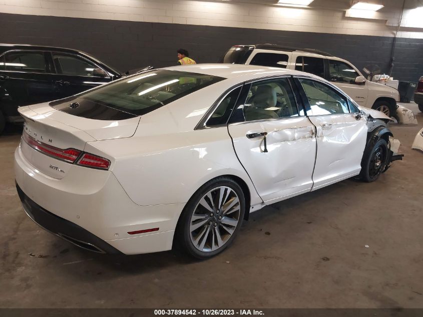 2019 Lincoln Mkz Reserve Ii VIN: 3LN6L5F92KR624899 Lot: 37894542