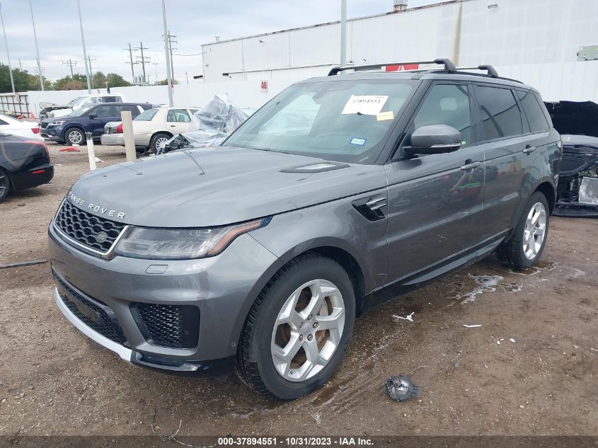 2018 Land Rover Range Rover Sport Hse VIN: SALWR2RV4JA406622 Lot: 37894551