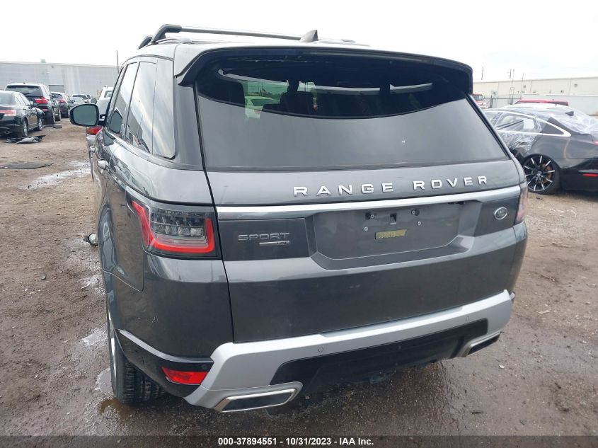 2018 Land Rover Range Rover Sport Hse VIN: SALWR2RV4JA406622 Lot: 37894551