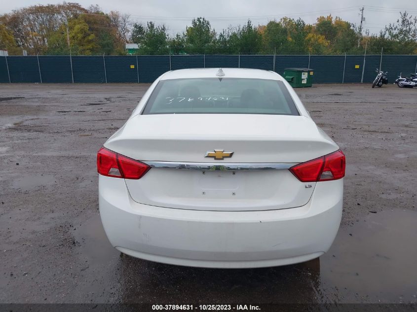 2016 Chevrolet Impala Ls VIN: 2G11X5SA9G9180848 Lot: 37894631