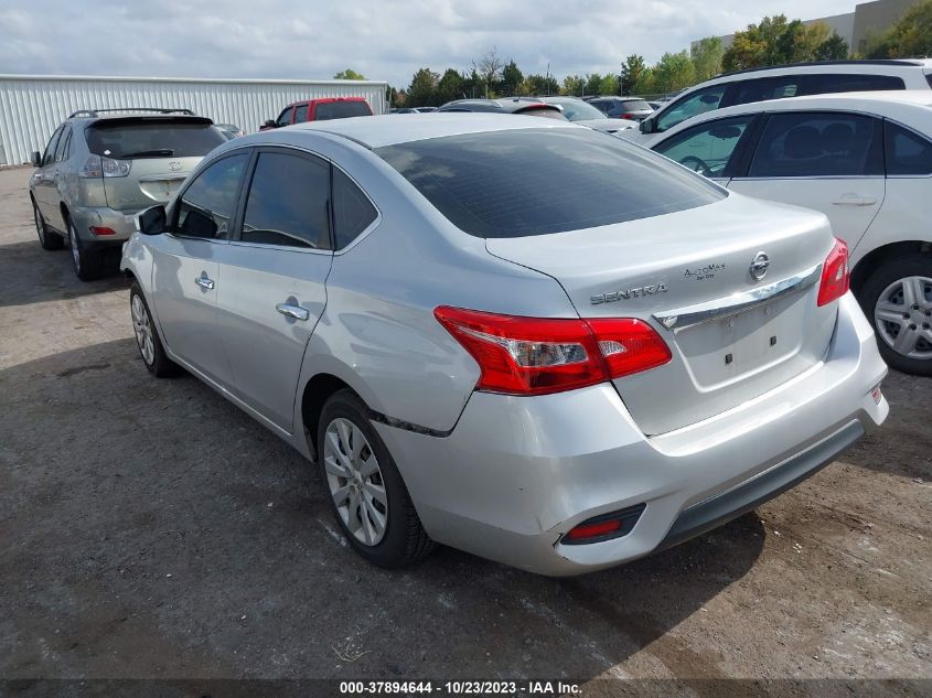 2019 Nissan Sentra S VIN: 3N1AB7AP6KY226803 Lot: 37894644