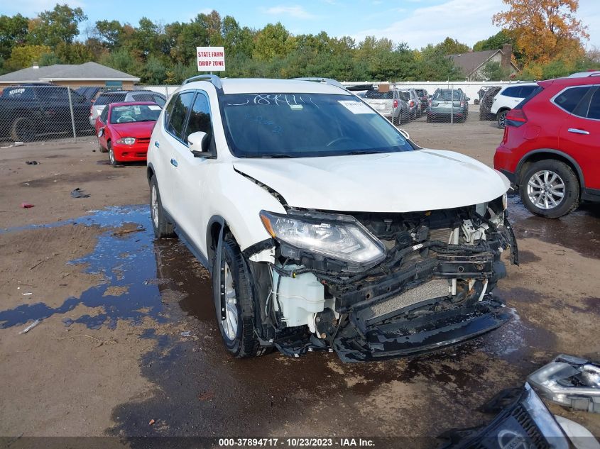 2017 Nissan Rogue Sv VIN: KNMAT2MVXHP609838 Lot: 37894717