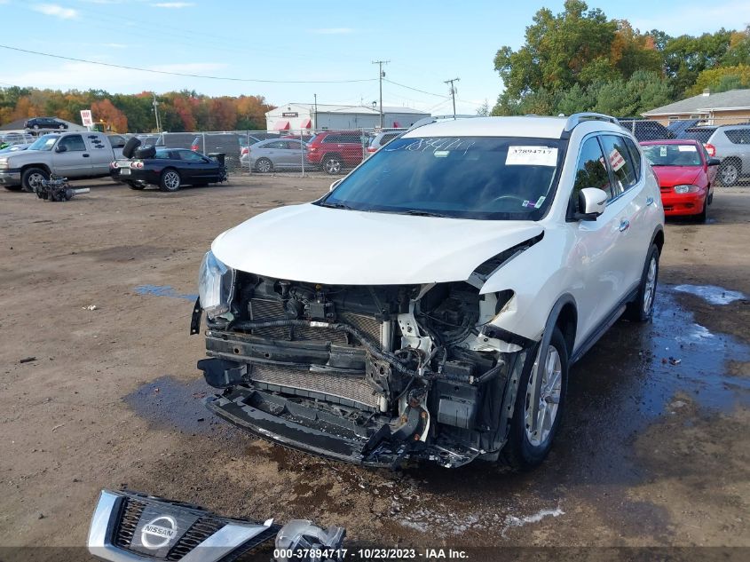 2017 Nissan Rogue Sv VIN: KNMAT2MVXHP609838 Lot: 37894717