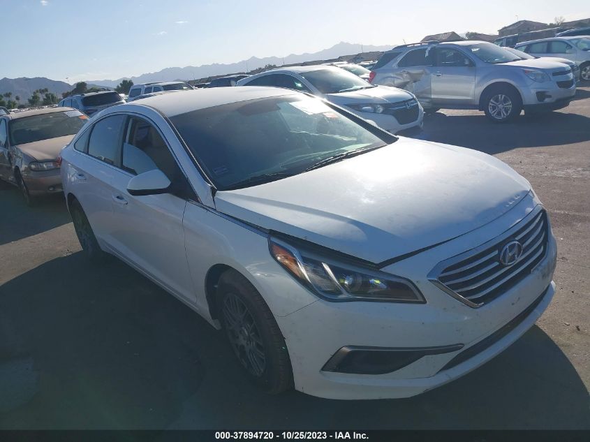 2016 Hyundai Sonata 2.4L Se VIN: 5NPE24AF7GH392336 Lot: 37894720