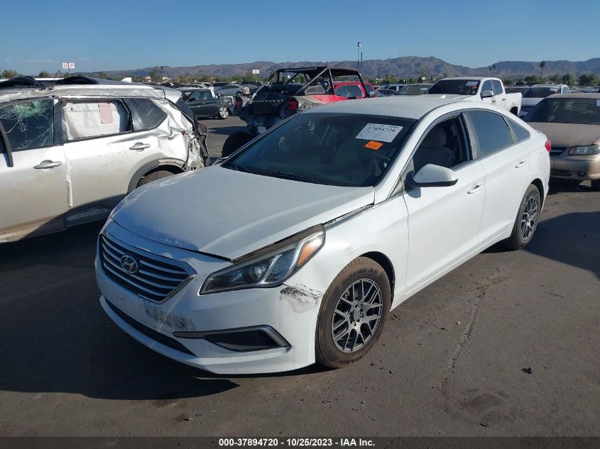 2016 Hyundai Sonata 2.4L Se VIN: 5NPE24AF7GH392336 Lot: 37894720