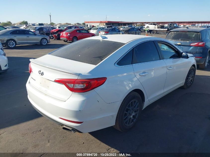 2016 Hyundai Sonata 2.4L Se VIN: 5NPE24AF7GH392336 Lot: 37894720