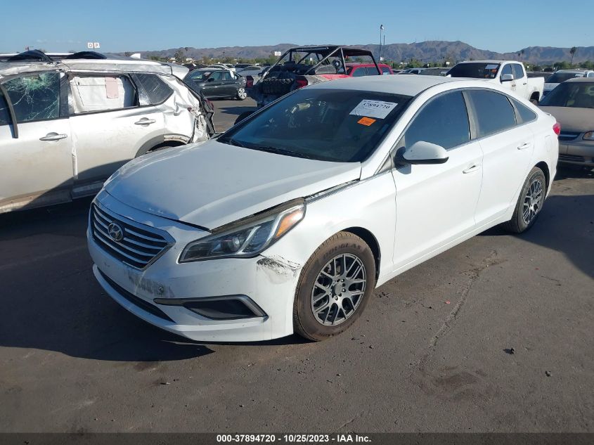 2016 Hyundai Sonata 2.4L Se VIN: 5NPE24AF7GH392336 Lot: 37894720