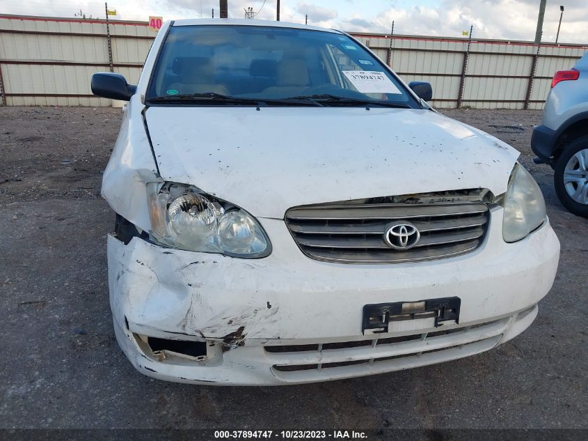 2003 Toyota Corolla Ce/S/Le VIN: 1NXBR38E33Z113496 Lot: 37894747