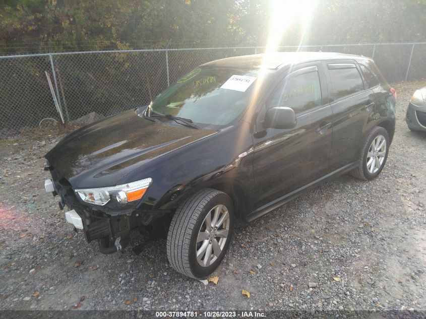 2013 Mitsubishi Outlander Sport Es VIN: 4A4AP3AU7DE015714 Lot: 37894781