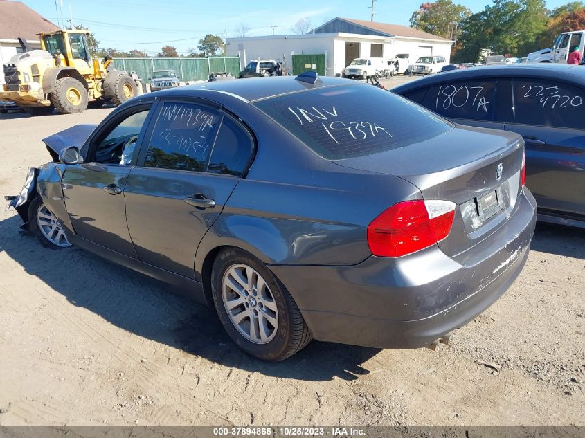 2006 BMW 3 Series 325I VIN: WBAVB17566NK37107 Lot: 37894865