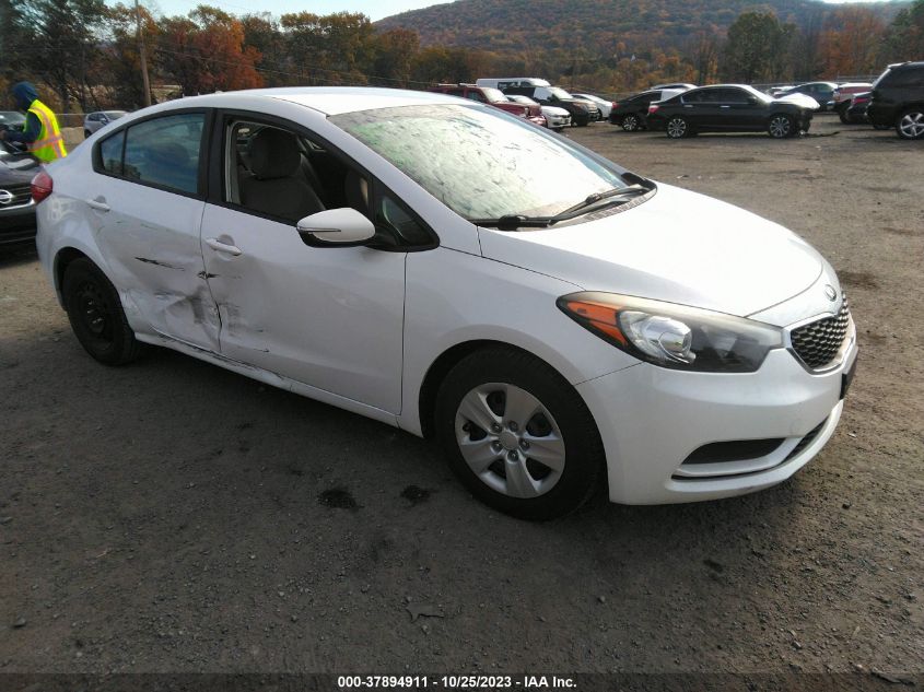 2016 Kia Forte Lx VIN: KNAFX4A66G5541239 Lot: 37894911