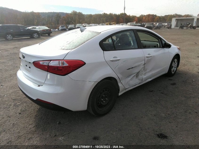 2016 Kia Forte Lx VIN: KNAFX4A66G5541239 Lot: 37894911