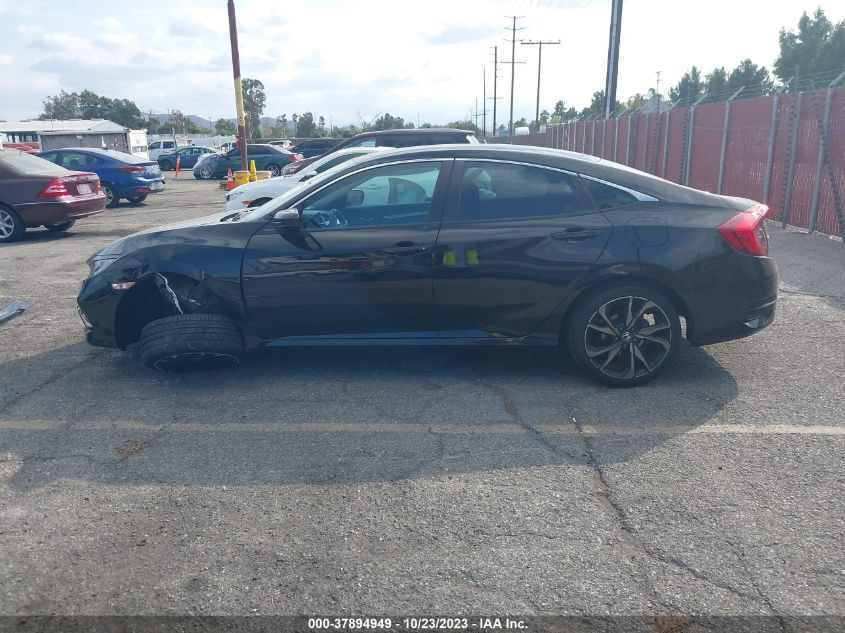 2019 Honda Civic Lx VIN: 2HGFC2F61KH522029 Lot: 37894949