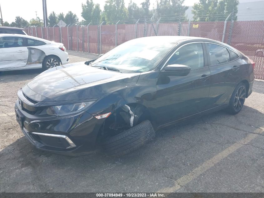 2019 Honda Civic Lx VIN: 2HGFC2F61KH522029 Lot: 37894949