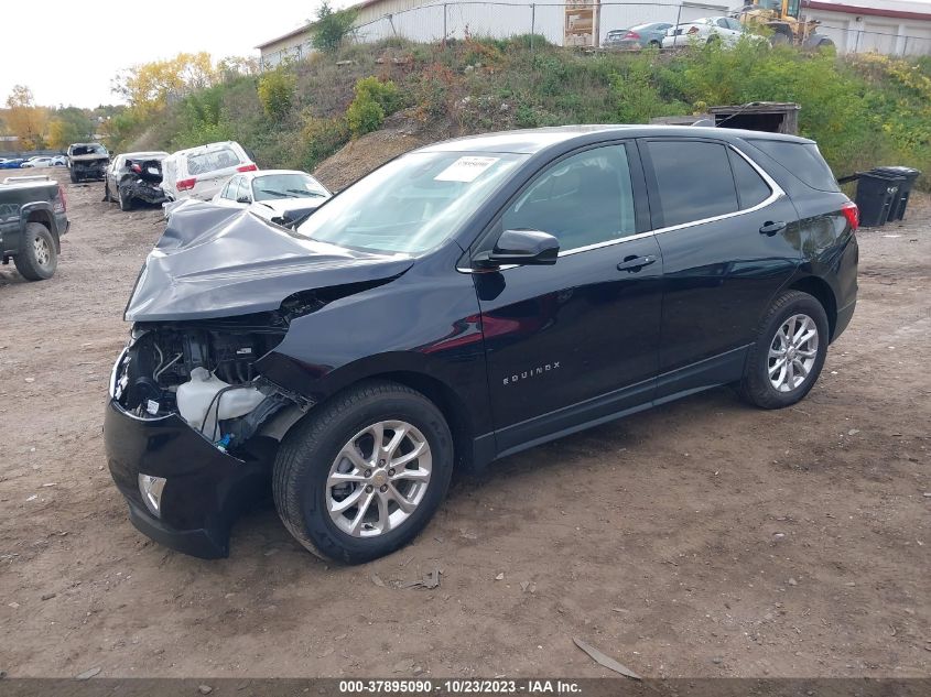 2020 Chevrolet Equinox Fwd Lt 1.5L Turbo VIN: 2GNAXKEV2L6229380 Lot: 37895090