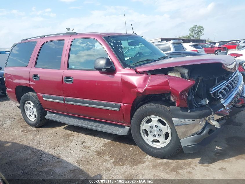 2005 Chevrolet Tahoe Ls VIN: 1GNEC13T85R154670 Lot: 37895113
