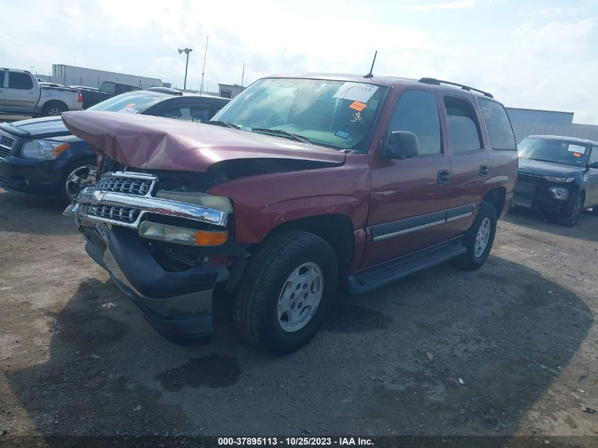 2005 Chevrolet Tahoe Ls VIN: 1GNEC13T85R154670 Lot: 37895113