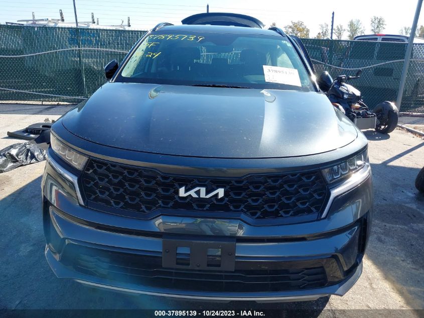 2022 Kia Sorento S VIN: 5XYRL4LC2NG124428 Lot: 37895139