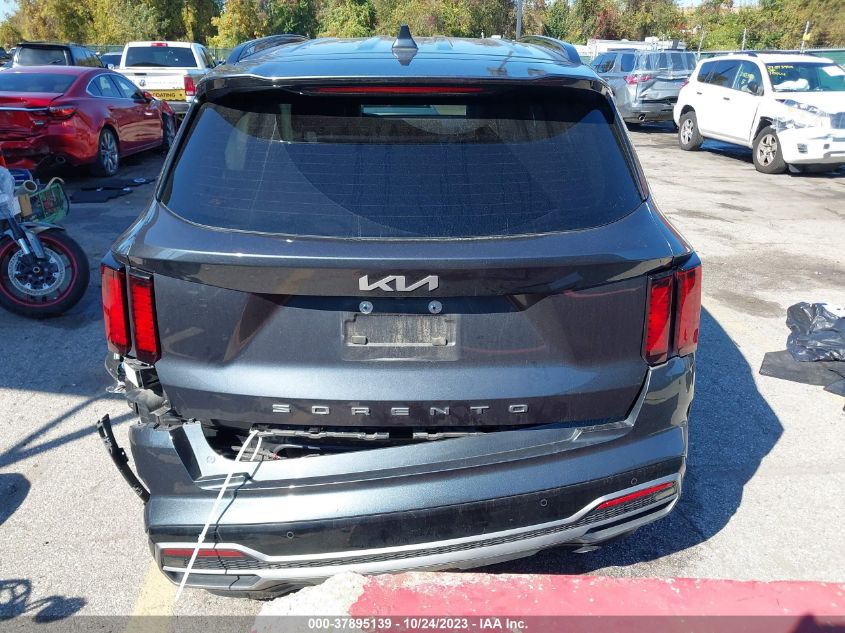 2022 Kia Sorento S VIN: 5XYRL4LC2NG124428 Lot: 37895139