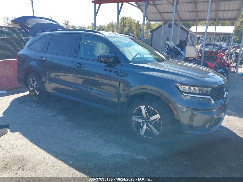 2022 Kia Sorento S VIN: 5XYRL4LC2NG124428 Lot: 37895139