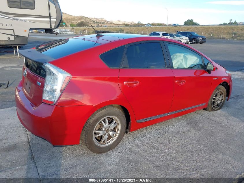 2010 Toyota Prius Iii VIN: JTDKN3DU4A5199079 Lot: 37895141