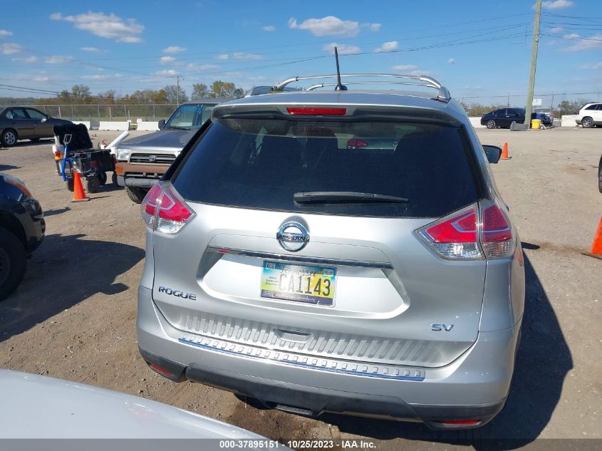 2016 Nissan Rogue Sv VIN: KNMAT2MT1GP668838 Lot: 37895151