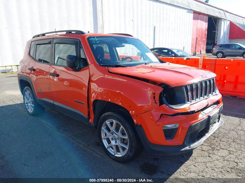 2019 Jeep Renegade Sport 4X4 VIN: ZACNJBAB3KPJ74136 Lot: 37895240