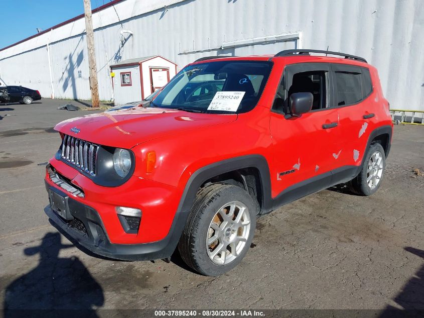 2019 Jeep Renegade Sport 4X4 VIN: ZACNJBAB3KPJ74136 Lot: 37895240