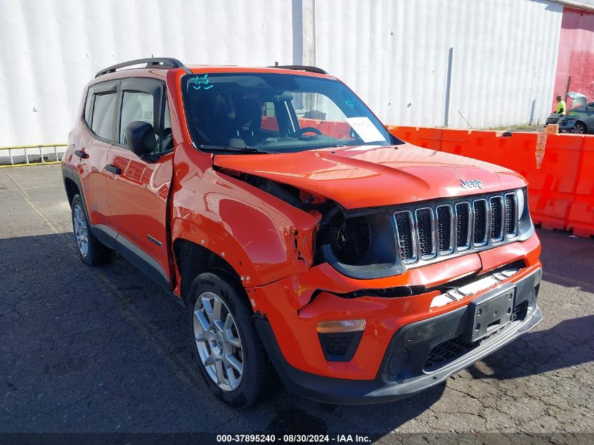 2019 Jeep Renegade Sport 4X4 VIN: ZACNJBAB3KPJ74136 Lot: 37895240