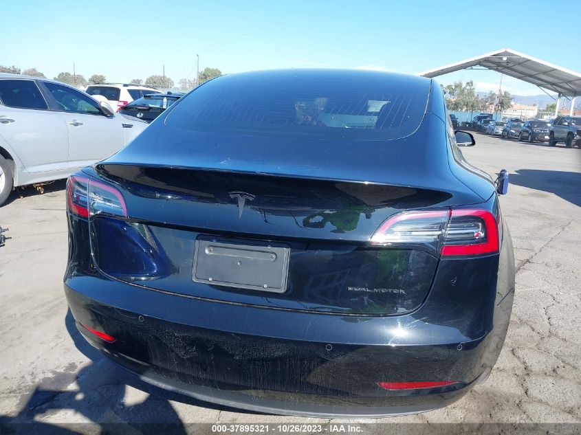 2020 Tesla Model 3 Long Range VIN: 5YJ3E1EB3LF666399 Lot: 37895321