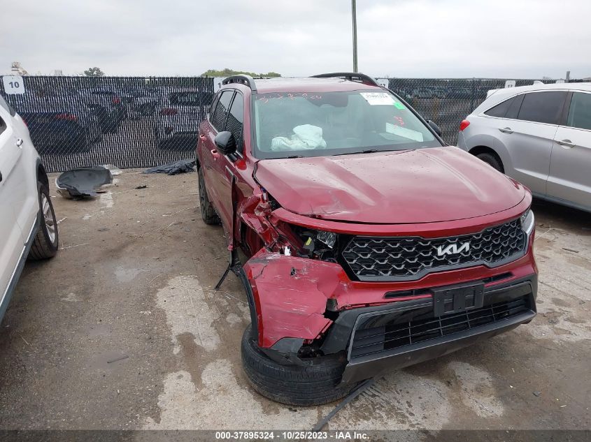 2022 Kia Sorento X-Line S VIN: 5XYRLDLC4NG102799 Lot: 37895324