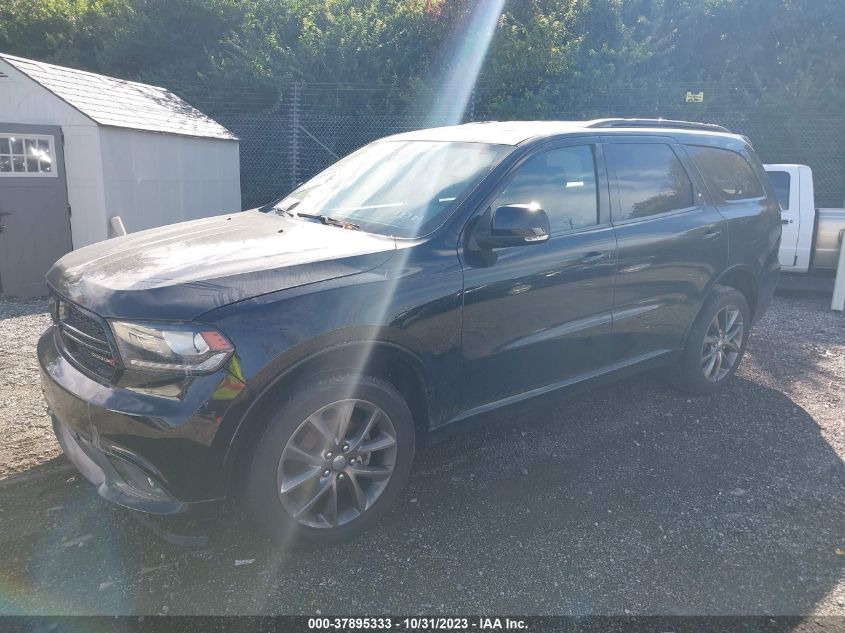 2017 Dodge Durango Gt Awd VIN: 1C4RDJDG9HC661013 Lot: 37895333