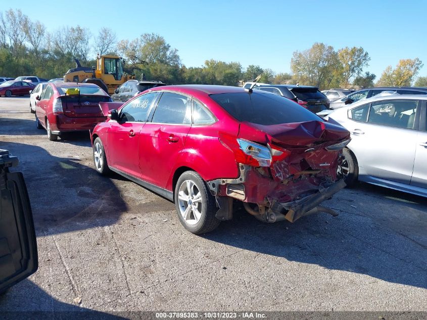 2013 Ford Focus Se VIN: 1FADP3F22DL124319 Lot: 37895383