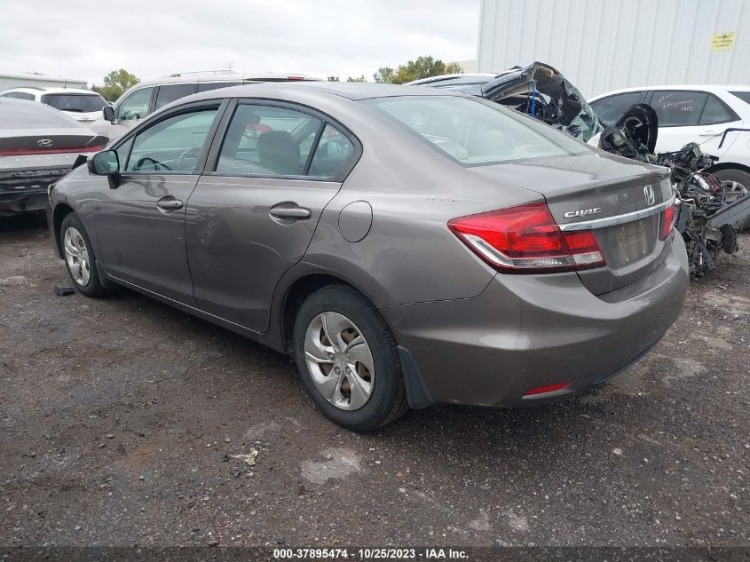 2014 Honda Civic Sedan Lx VIN: 19XFB2F52EE010594 Lot: 37895474