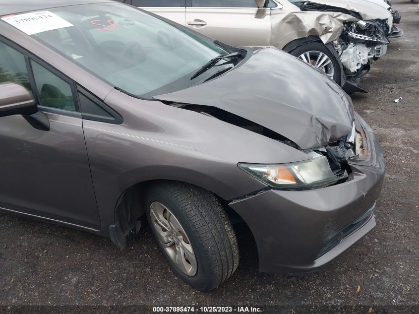 2014 Honda Civic Sedan Lx VIN: 19XFB2F52EE010594 Lot: 37895474