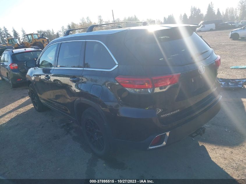 2017 Toyota Highlander Hybrid Limited VIN: 5TDDGRFH3HS028527 Lot: 37895515