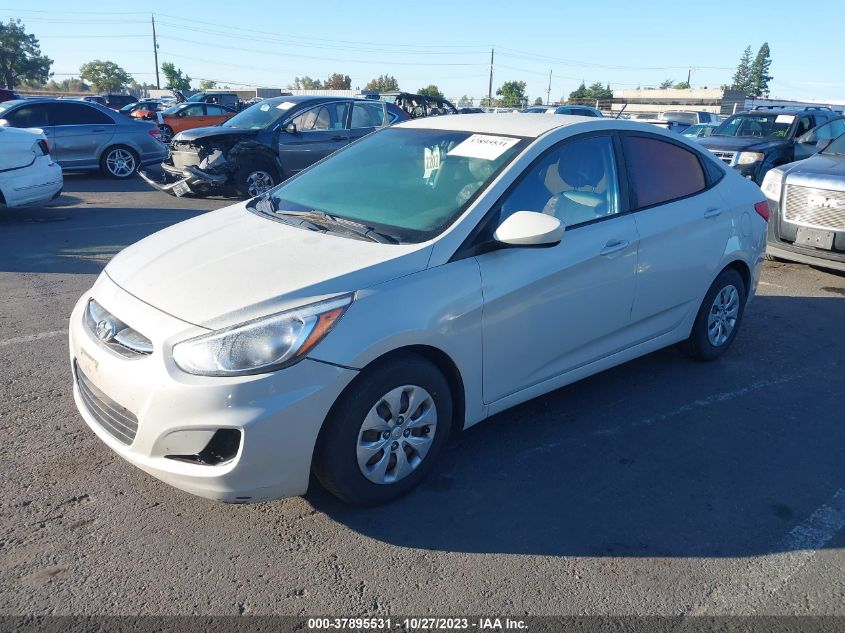 2016 Hyundai Accent Se VIN: KMHCT4AE2GU090790 Lot: 37895531