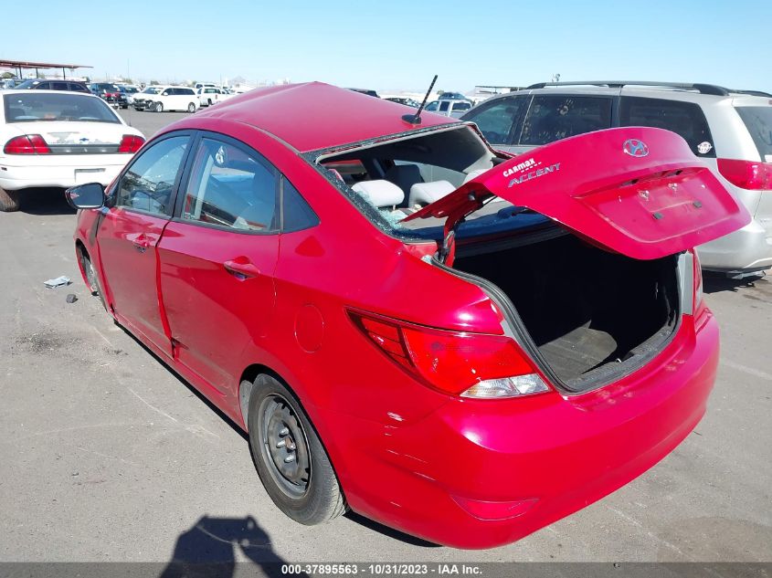 2015 Hyundai Accent Gls VIN: KMHCT4AE4FU863290 Lot: 37895563