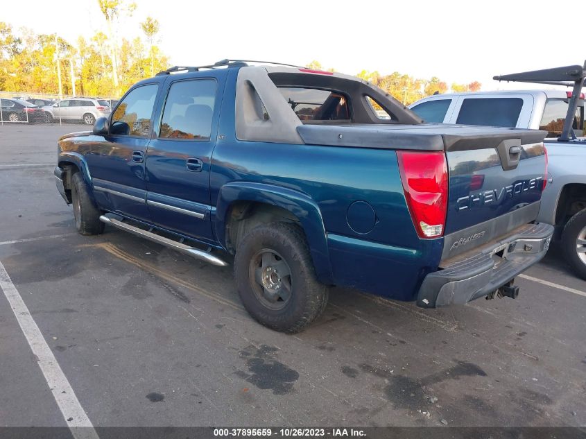 2006 Chevrolet Avalanche Lt VIN: 3GNEC12Z96G123127 Lot: 37895659