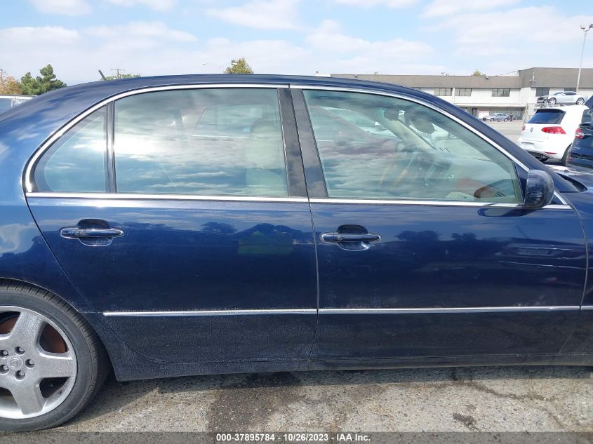 2005 Lexus Ls 430 VIN: JTHBN36F855014809 Lot: 37895784