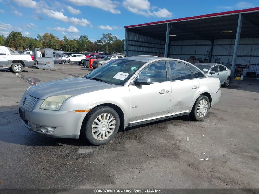 2008 Mercury Sable VIN: 1MEHM40W08G625728 Lot: 37896136