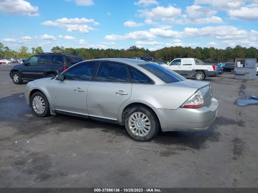 2008 Mercury Sable VIN: 1MEHM40W08G625728 Lot: 37896136